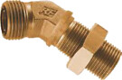 9VO-10-1/4 ORFS Male stud elbow coupling 45-deg R
