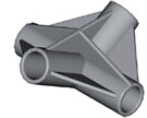 Exel Top connector middle 180/120 C