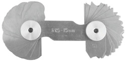 Radius gauge 1,0-7,0 mm