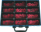 O-Ring assort. 7603A vulcan. fibre